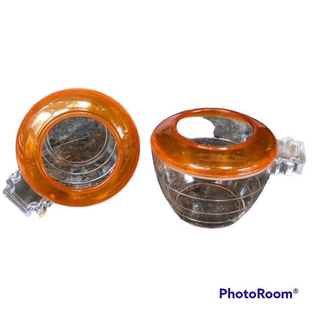 cóng đựng thức ăn cho chim 2 chiếc