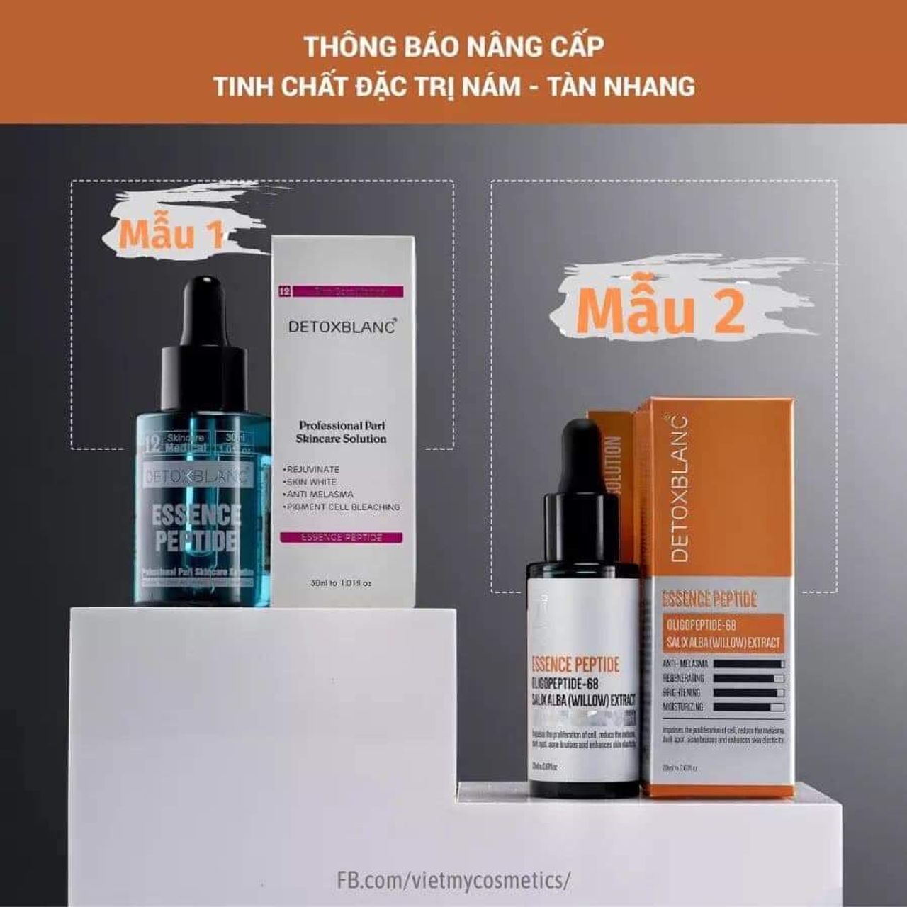 Serum trị nám tàn nhang Detoxblanc  40ml