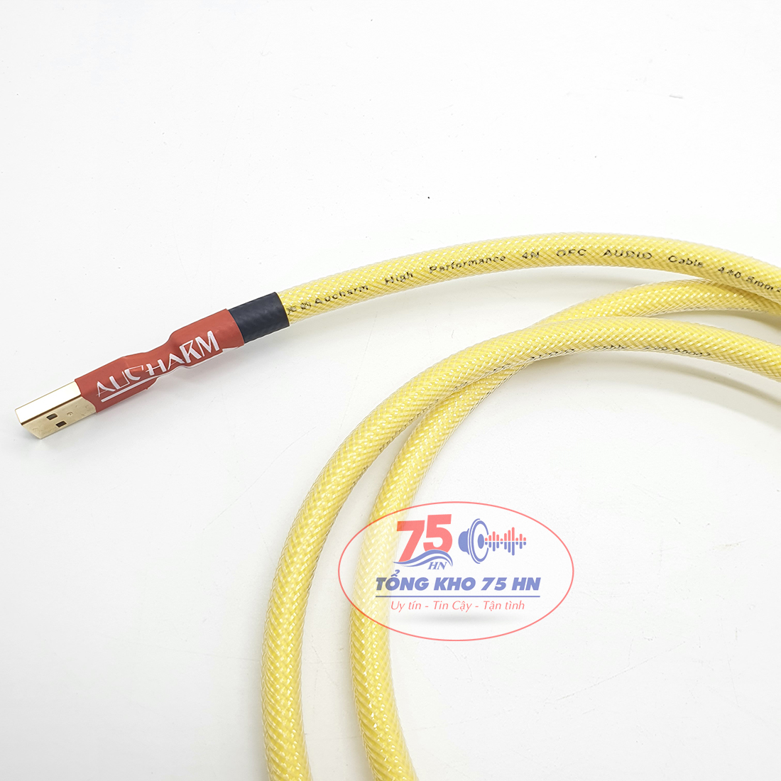 Cáp USB Aucharm 2 Đầu Type A-B Kết Nối Với DAC