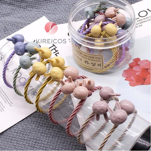 Set 10 dây cột tóc buộc tóc hàn quốc hình mèo 095 – màu ngẫu nhiên