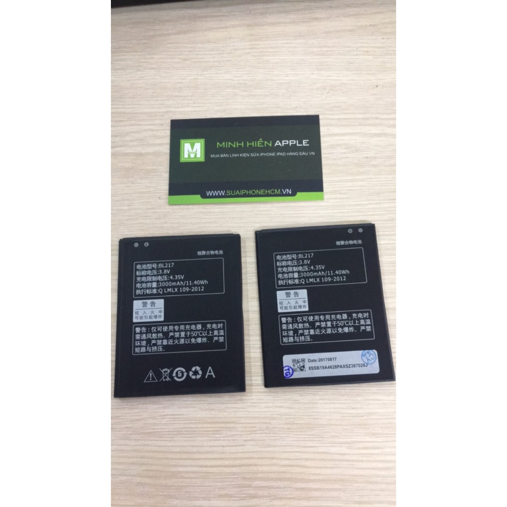 Pin Lenovo BL-217 (Đen) zin bảo hành 6 tháng