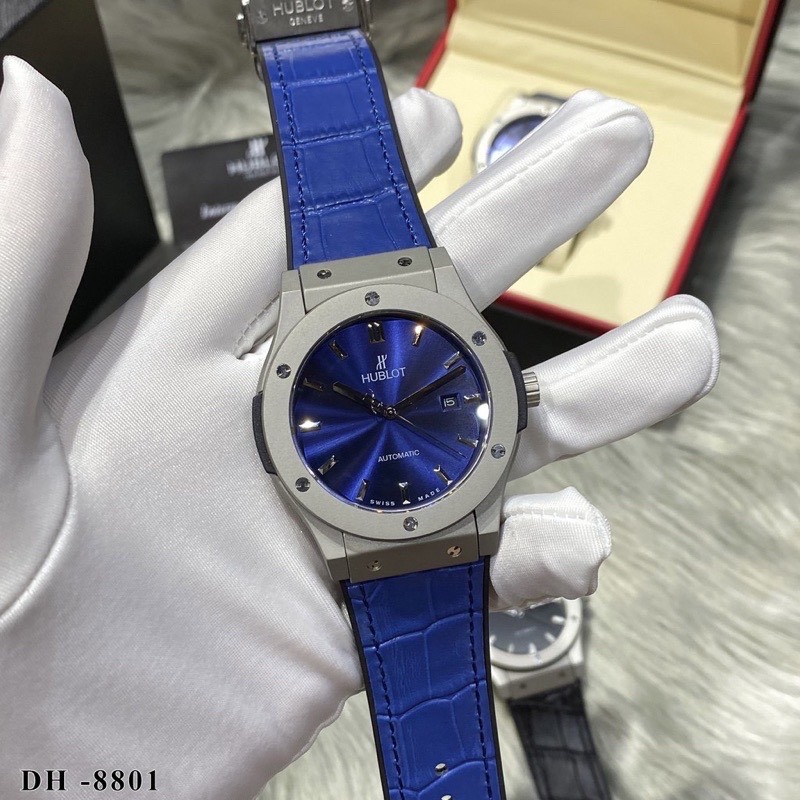 {ĐỦ MÀU} ĐỒNG HỒ NAM HUBLOT CLASSIC GENEVE - AUTOMATIC - HÀNG CHUẨN - FULL BOX - BẢO HÀNH 24 THÁNG
