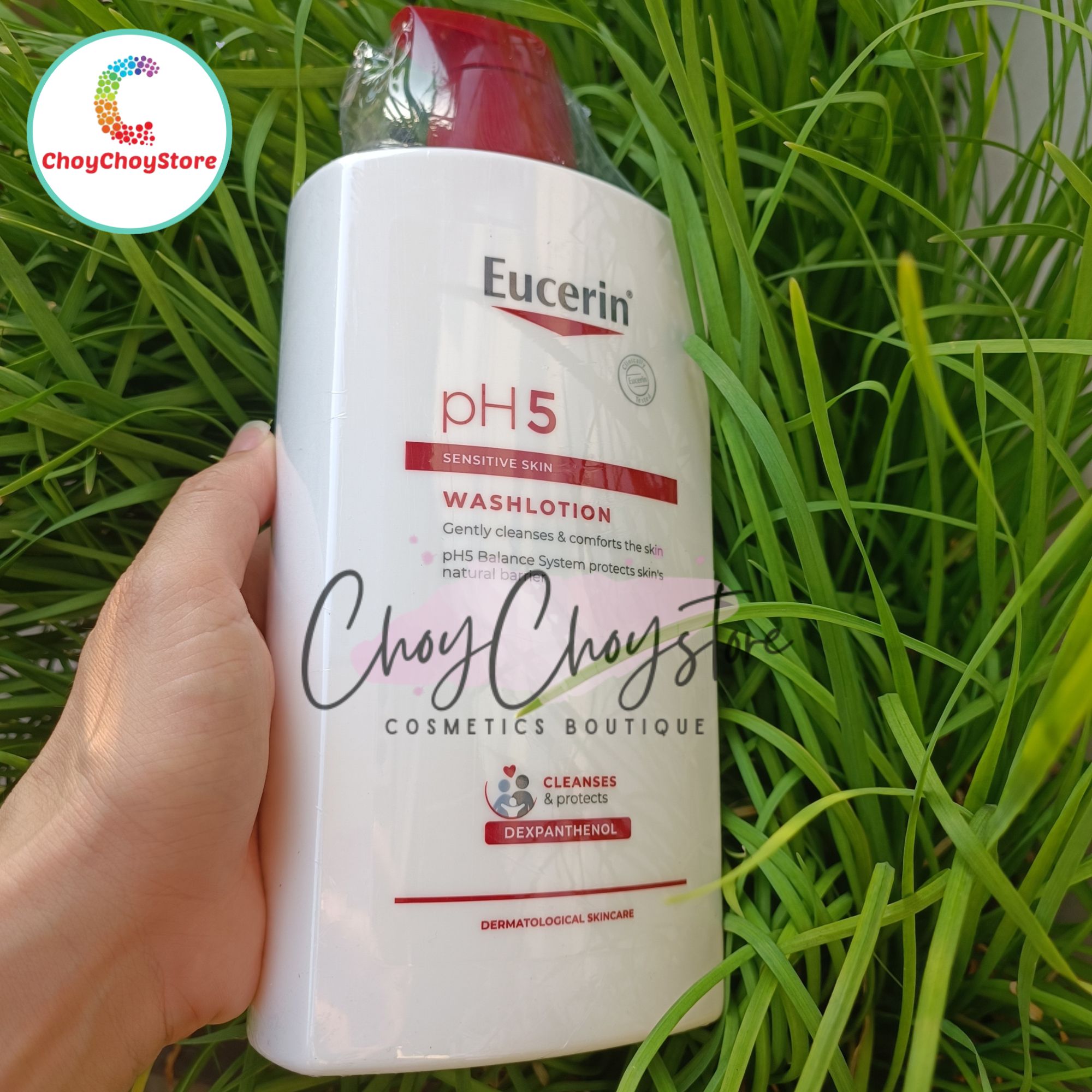 Sữa Tắm Eucerin pH5 Washlotion 1000mL (có mùi nắp đỏ)