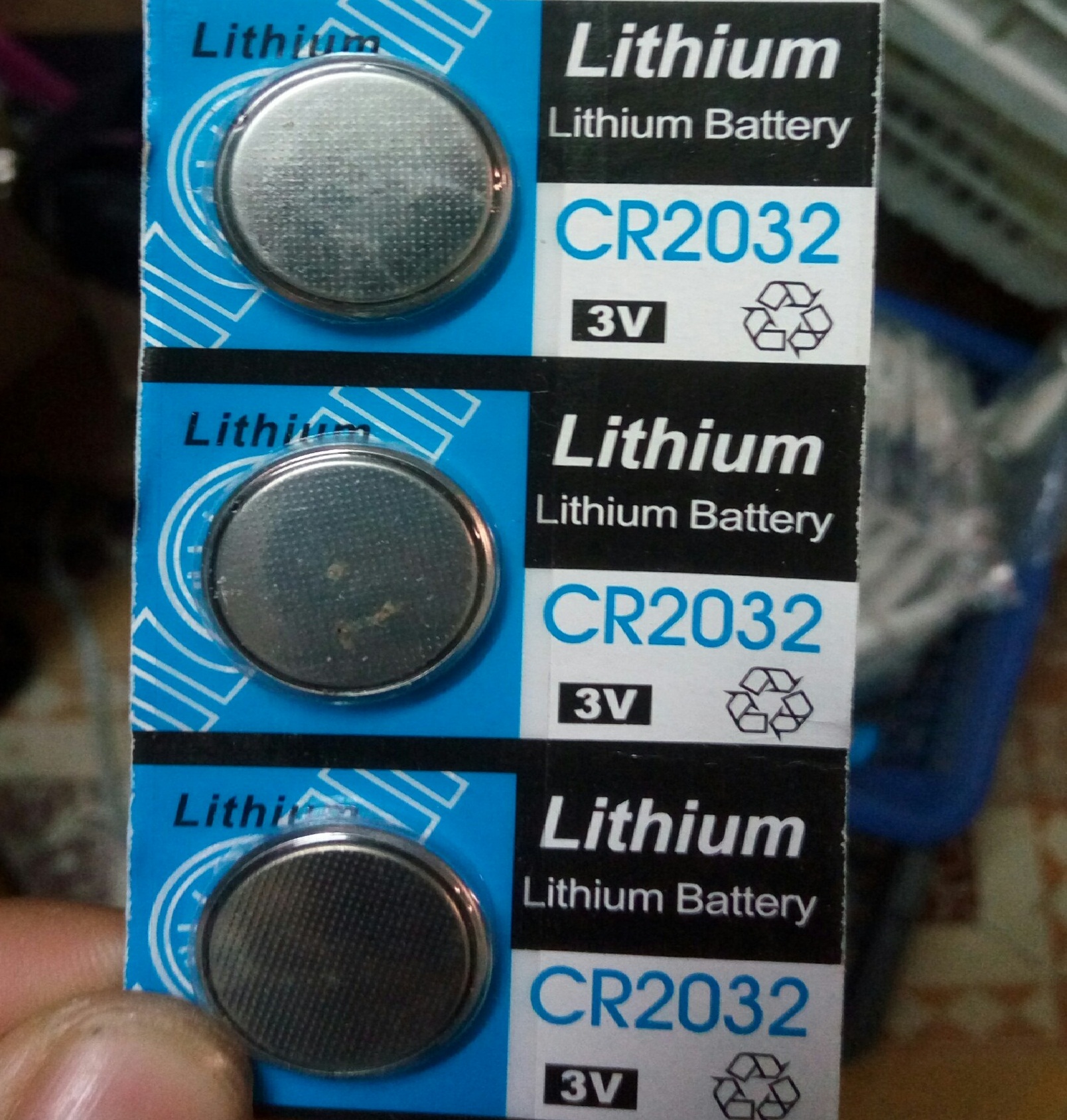 Combo 20 Viên Pin Cúc 3V CR2032  - Pin Tròn 3V Loại Tốt Cho Đồng Hồ, Remote, Thiết Bị Điện Tử