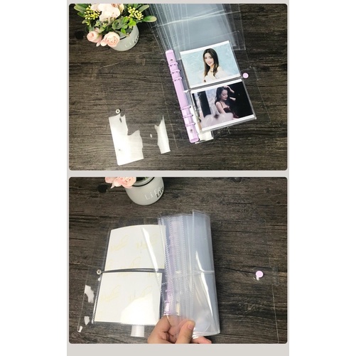 Sheet A5 đựng card kpop bìa 6 còng 🔆