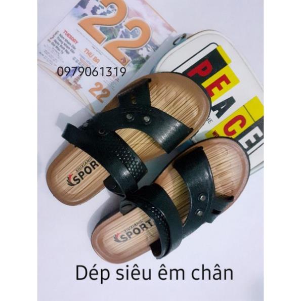 (Ảnh thật) Dép sandal nhựa giả da