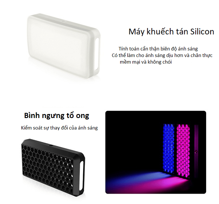 Đèn led video Ulanzi VIJIM VL196 RGB