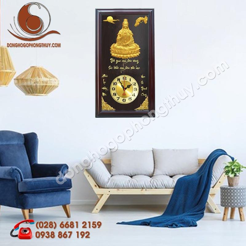 [HCM]ĐỒNG HỒ TREO TƯỜNG HÌNH PHẬT