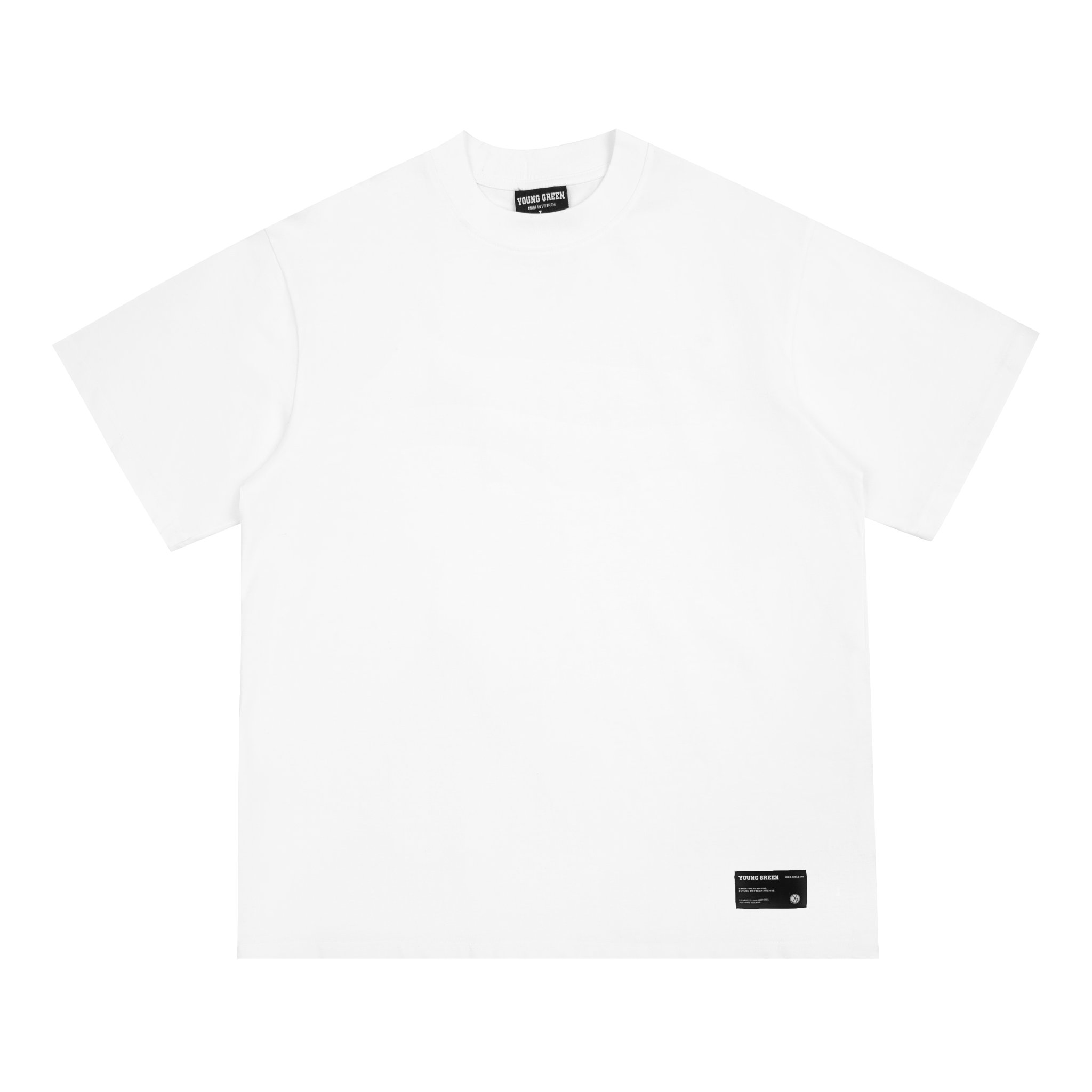 Áo Thun Trơn YOUNG GREEN Blank - Cotton