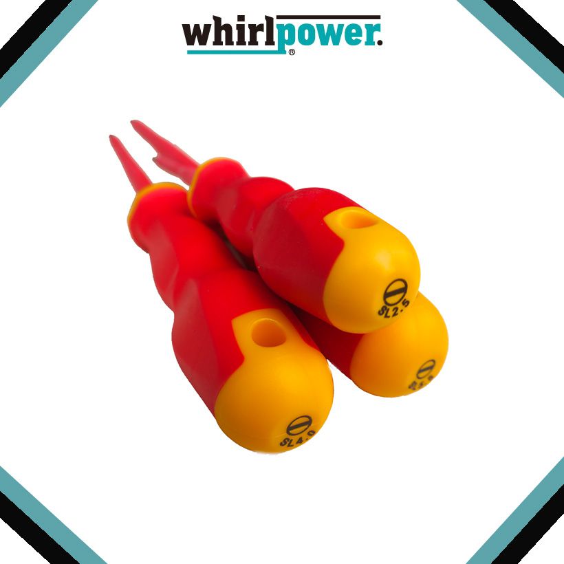 Tô vít dẹp cách điện 1000V Whirlpower
