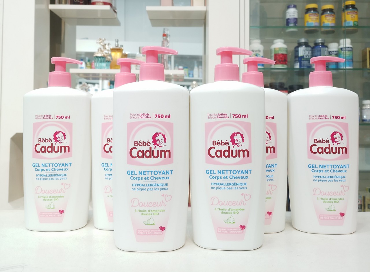 Sữa Tắm gội cho bé Cadum 2in1
