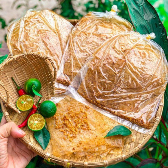 HCM Bánh tráng muối tỏi  1 bịch 65g ĐẶC BIỆT SIÊU NGON - Đặc sản Tây Ninh