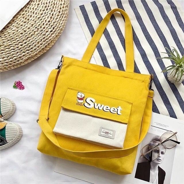 Túi tote thời trang đeo chéo - Sweet