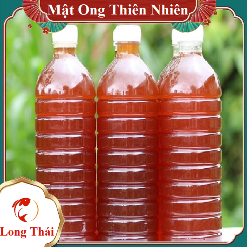 1 Lít ,2 lít. 3 lít Mật ong nguyên chất hoa rừng tràm - Mật ong hoa rừng nguyên chất - Mật ong U Minh - Long Thái