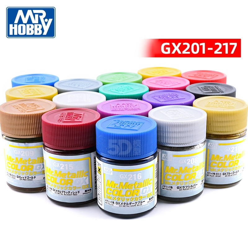 Sơn mô hình Mr Color Metallic GX201-GX217