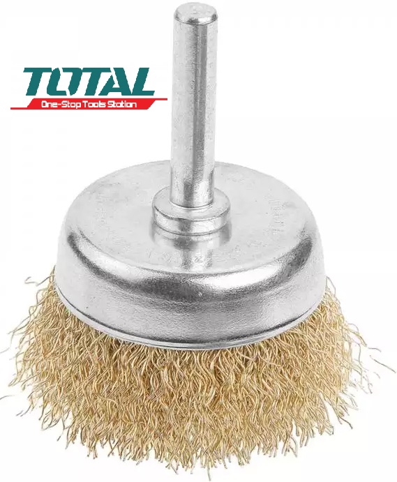 Bánh cước có cán 75mm Wire Cup Brush INGCO WB30751