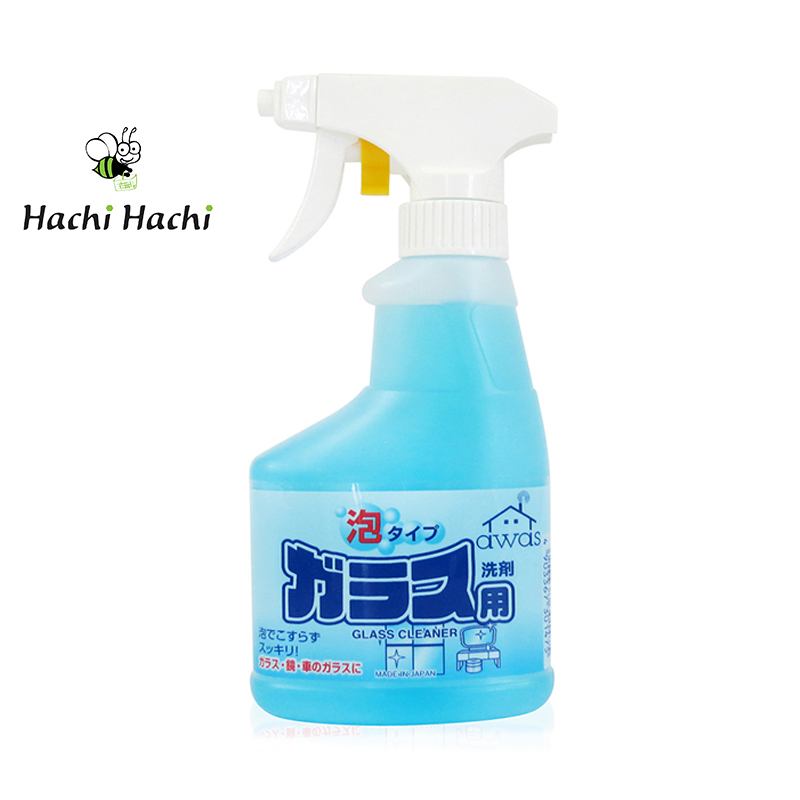 Chai xịt lau kính Rocket dạng bọt 300ml - Hachi Hachi Japan Shop