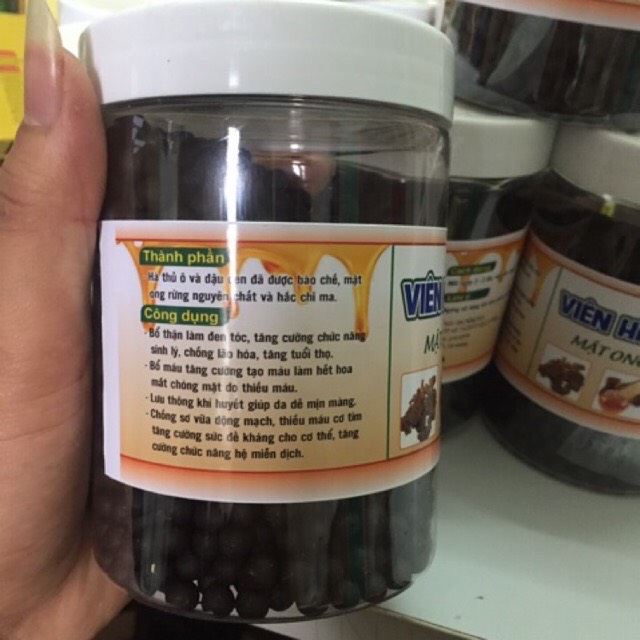 500gr Viên Hà Thủ Ô Mật Ong