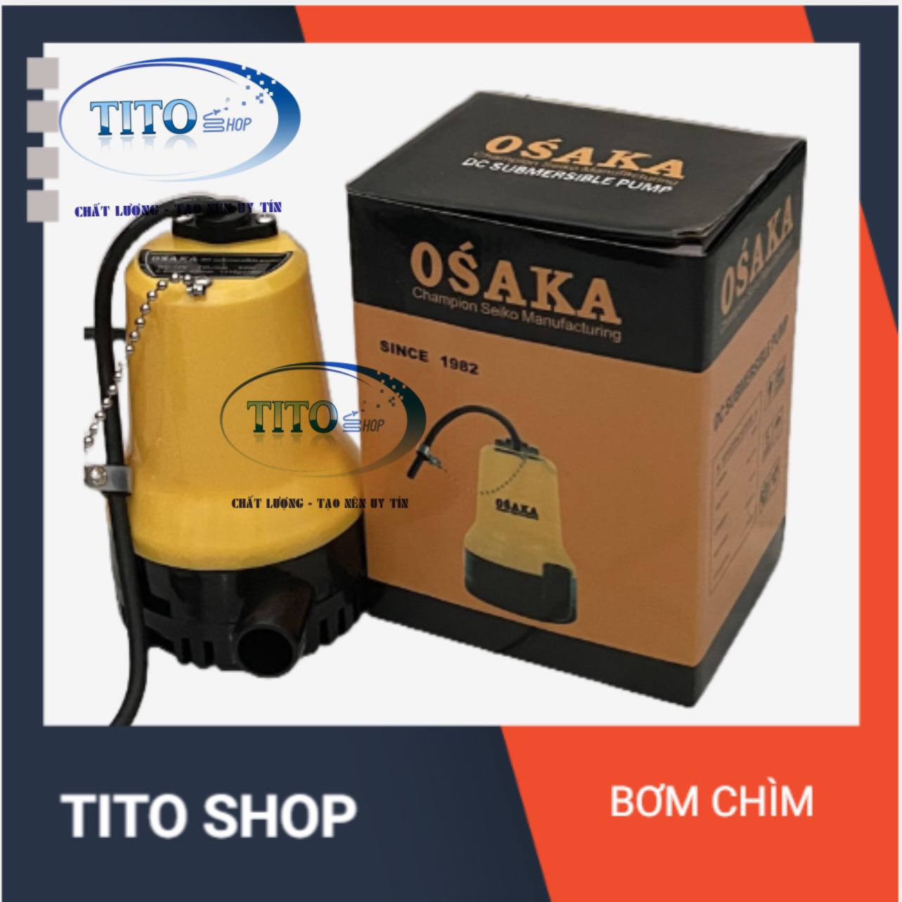 Máy bơm chìm nhựa 12v