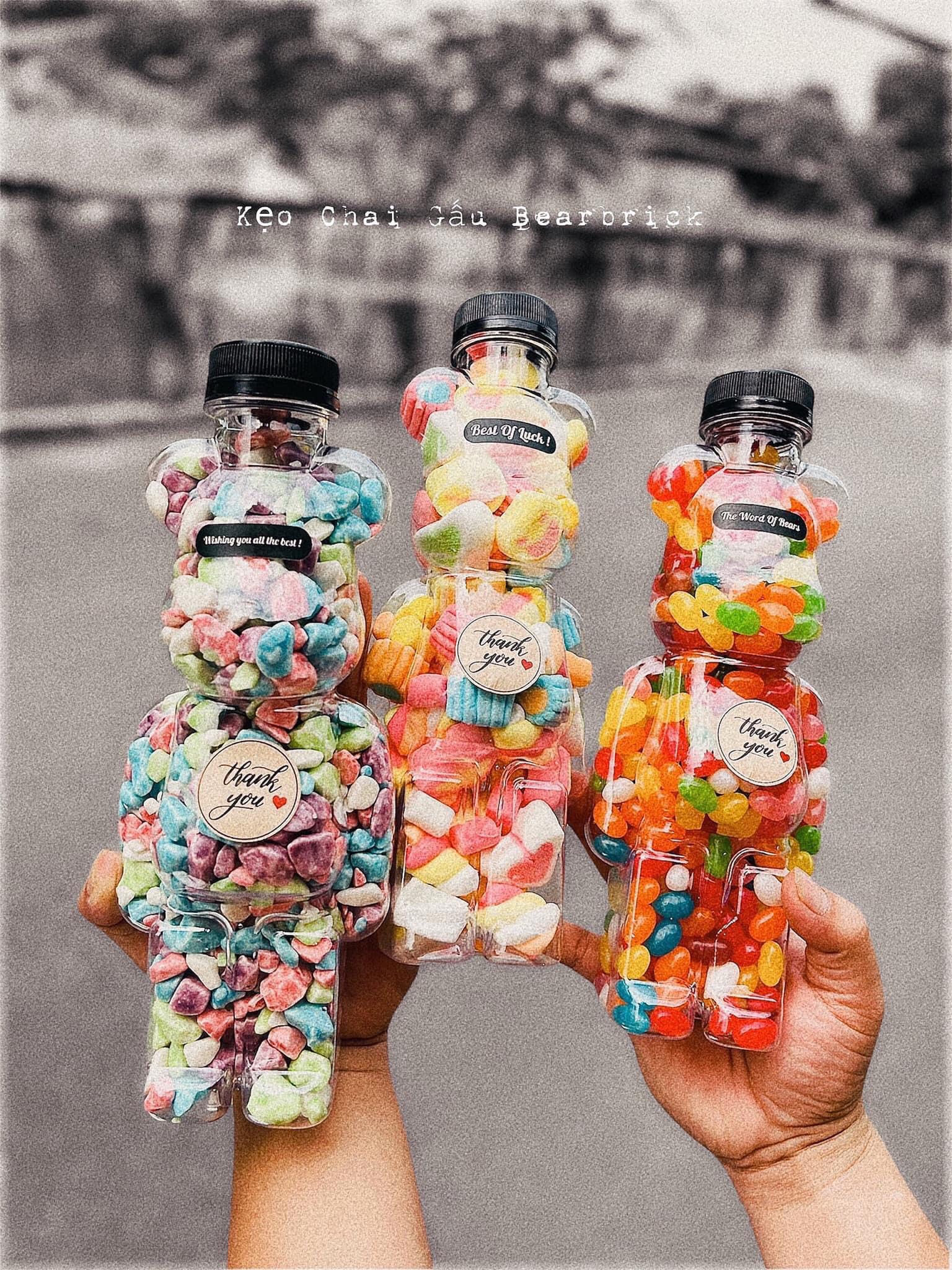 CHAI GẤU BEARBRICK KẸO CÁC LOẠI