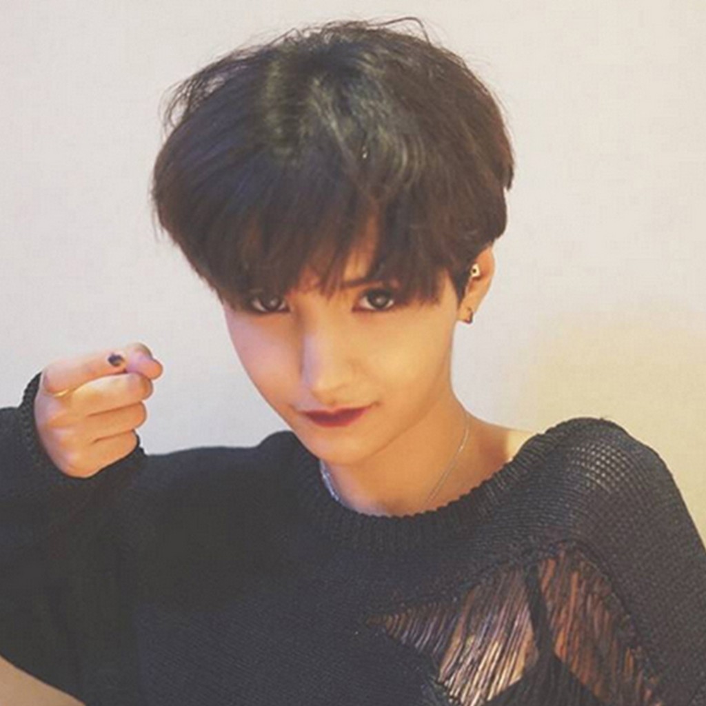 Tóc Tém Tomboy Cá Tính Tặng Lưới Trùm