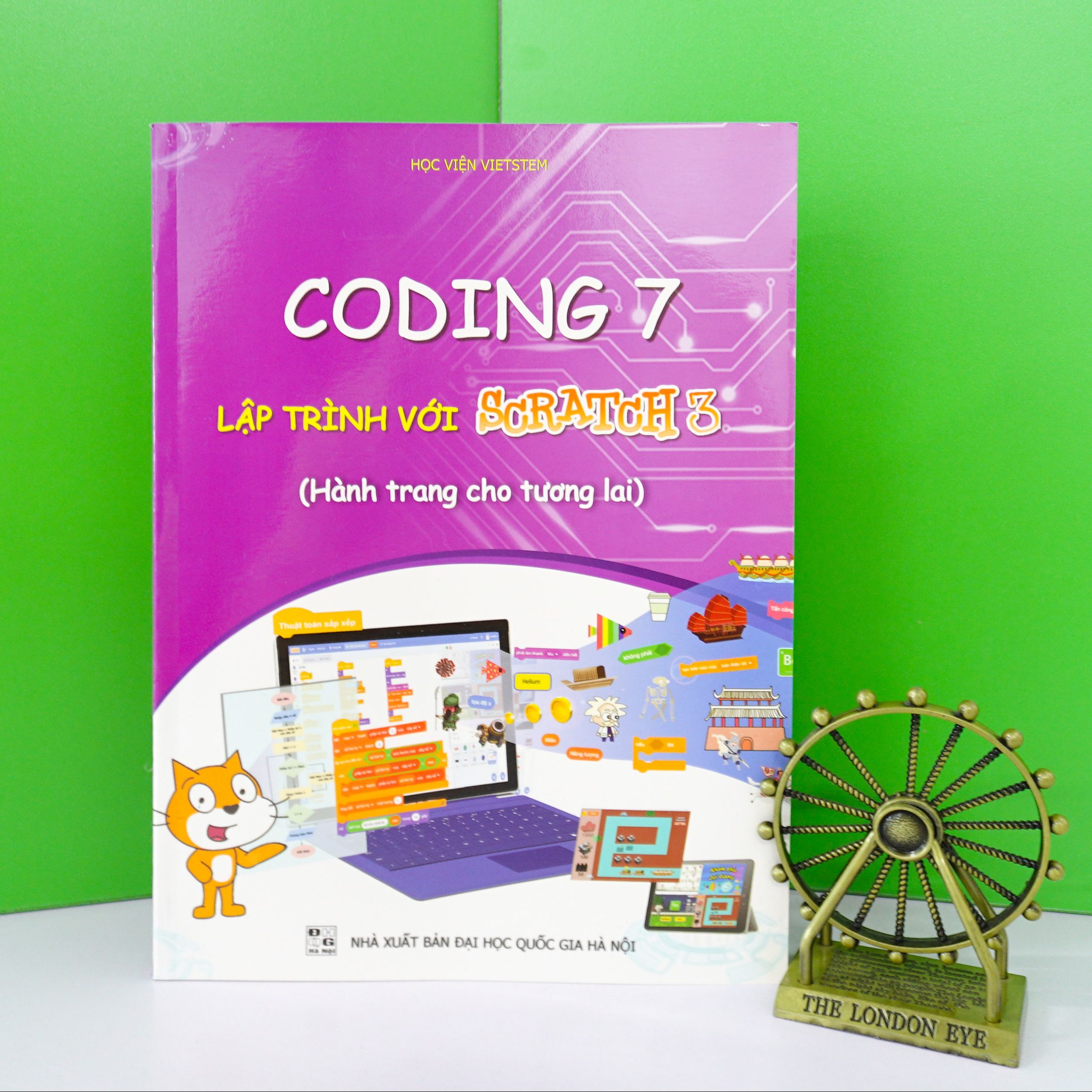 Sách Coding 7 Lập trình với Scratch 3 (Dành cho học sinh lớp 7)