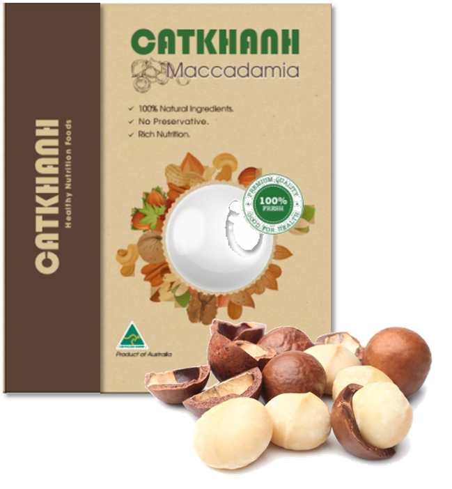 Hạt Macca Cát Khánh hộp giấy 450gr