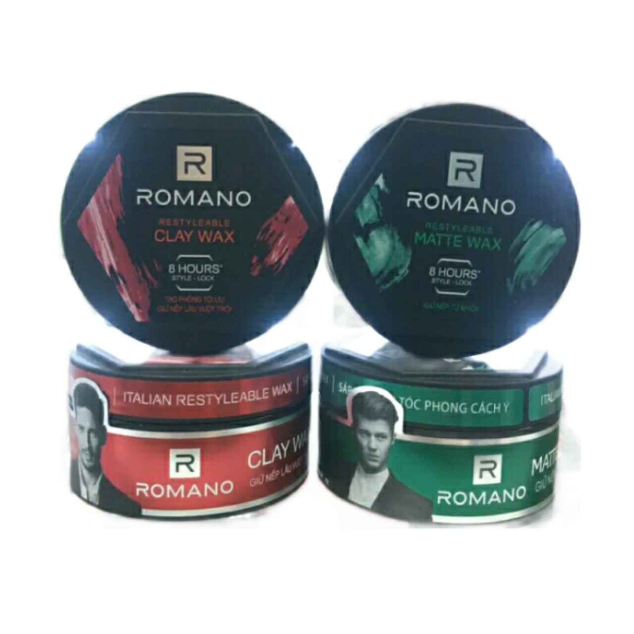 Sáp Vuốt Tóc ROMANO Dành Cho Nam mẫu mới