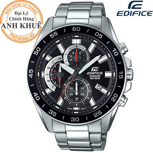 BÁO GIÁ ĐỒNG HỒ NAM EDIFICE CASIO EFV-550D-1AVUDF | Shopee Lazada Sendo Tiki mới nhất 4 Đồng hồ EDIFICE chính hãng Casio Anh Khuê EFV-550D-1AVUDF