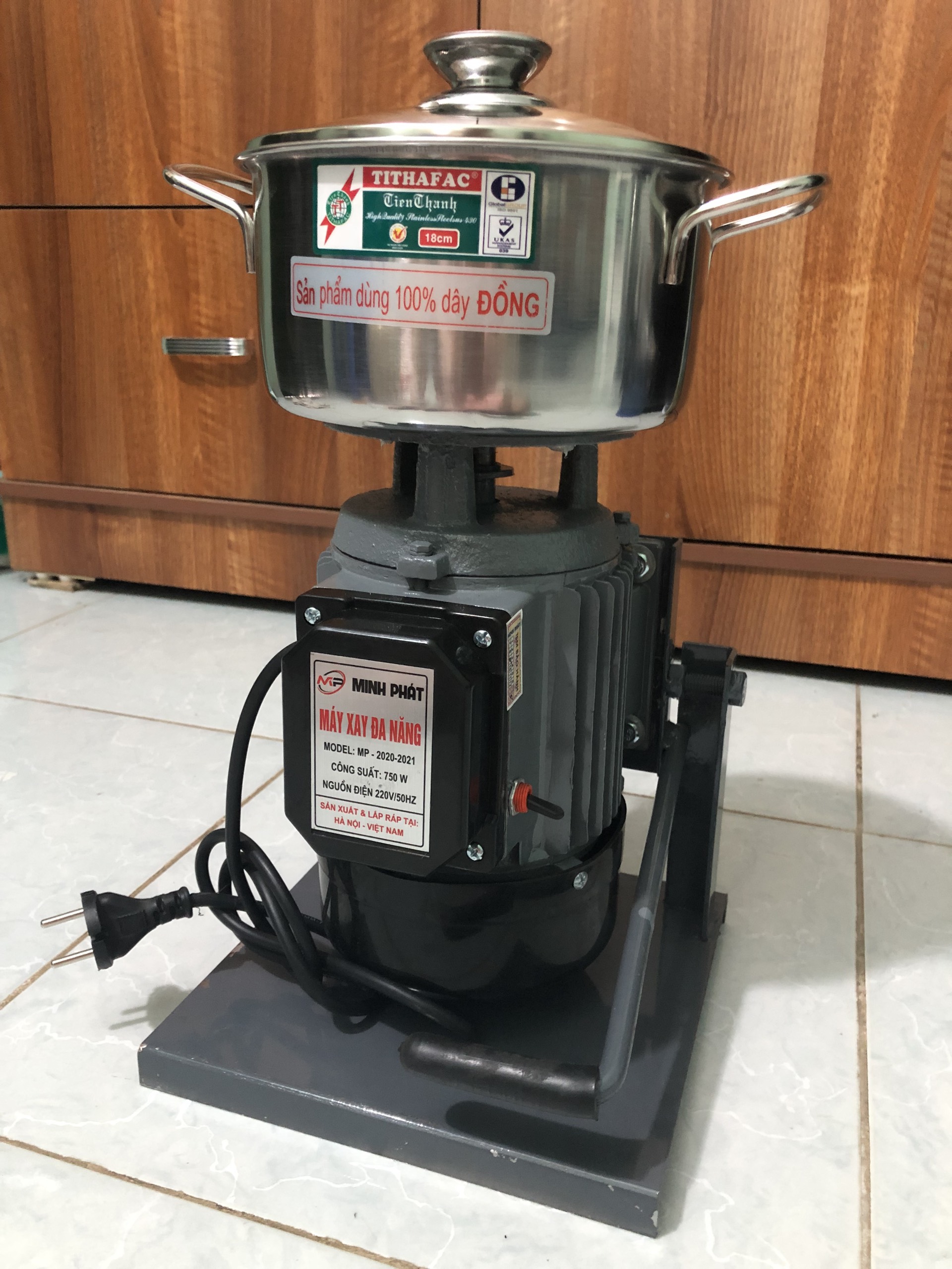 Máy xé ruốc, đánh ruốc, làm ruốc nấm ruốc thịt