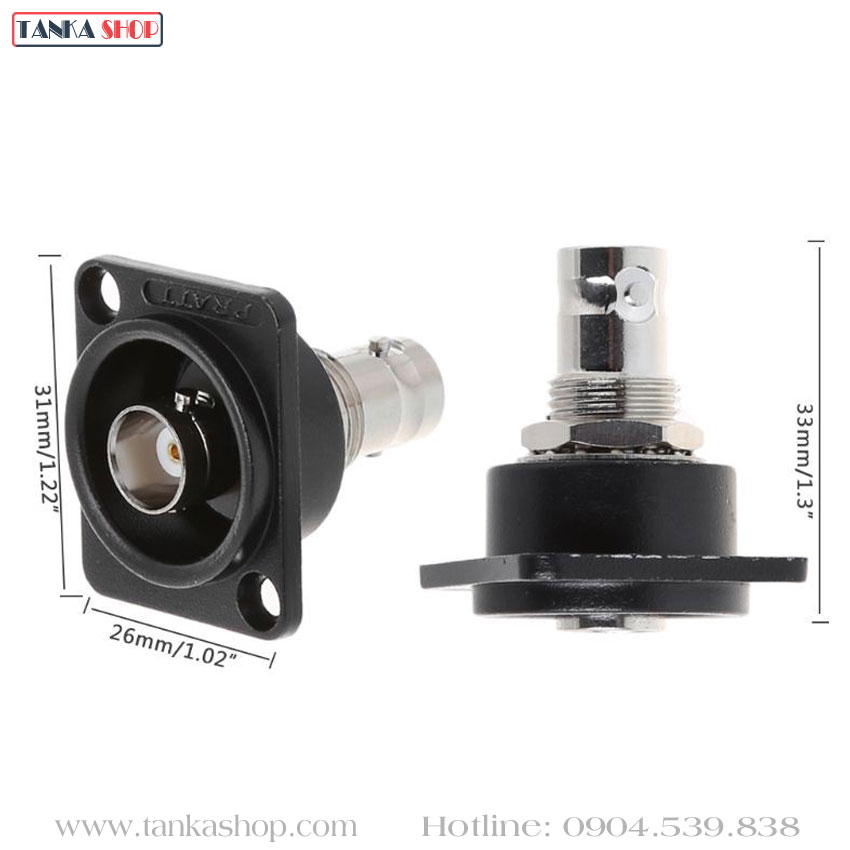 Đầu nối BNC SDI cáp đồng trục camera