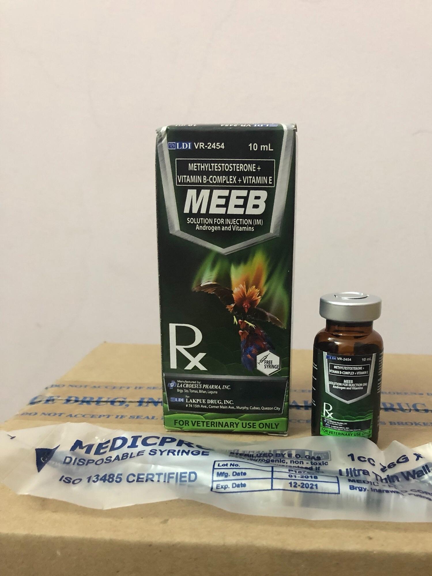 [HCM]Thuốc Bổ Gà - Meeb - Chai 10ml