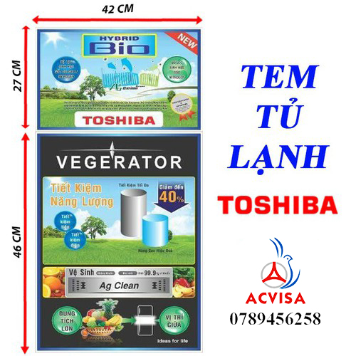 Miếng dán - decal - tem dán tủ lạnh các loại | SỈ - LẺ CHO THỢ|