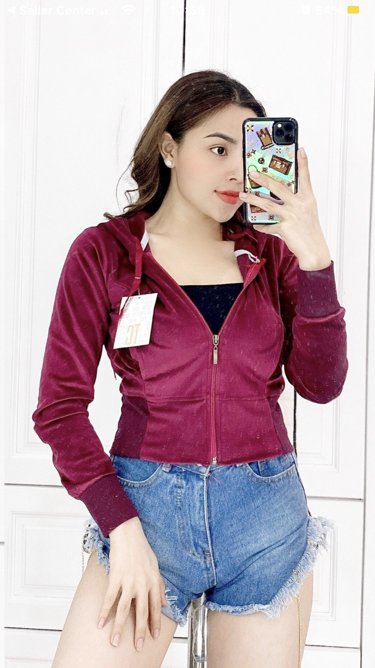 [HCM]Áo khoác Nhung Tuyết khỉ(size 35-55kg)