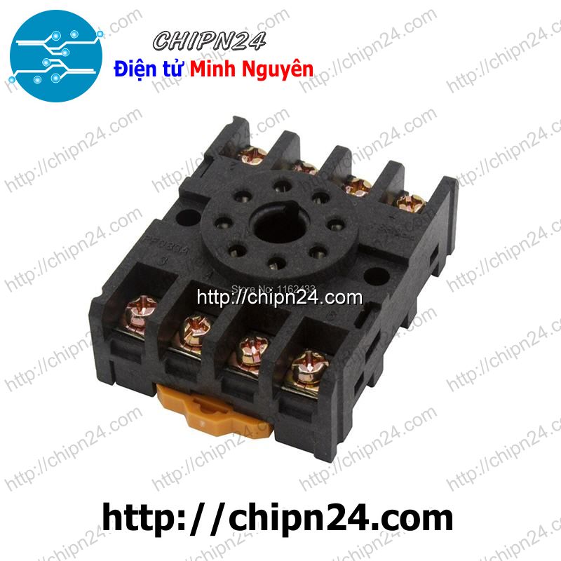 [1 cái] (Q88) Đế Relay Kiếng 8 Chân Tròn (PF083A MK2P AH3 ASY DH48S) - HH005990