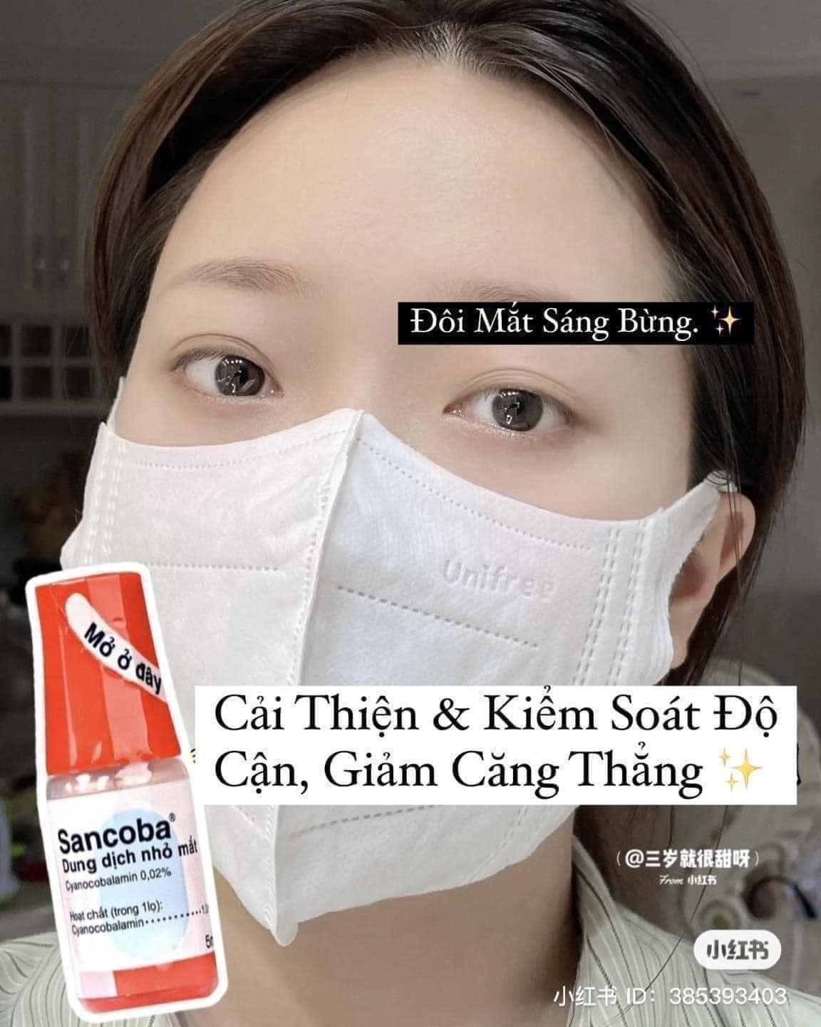 Thuốc nhỏ mắt Sancoba 5ml (Chai)