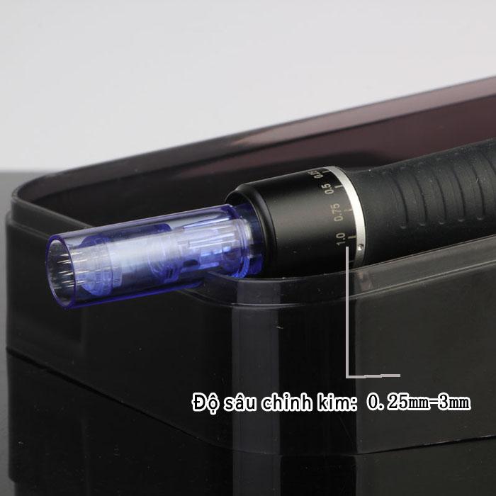 [HCM]Máy Lăn Kim Máy Phi Kim Dr Pen A1-C(không pin)-6 Tốc Độ