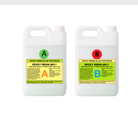 [HCM]Keo dán Epoxy chịu lực AB11 (bộ 2kg)