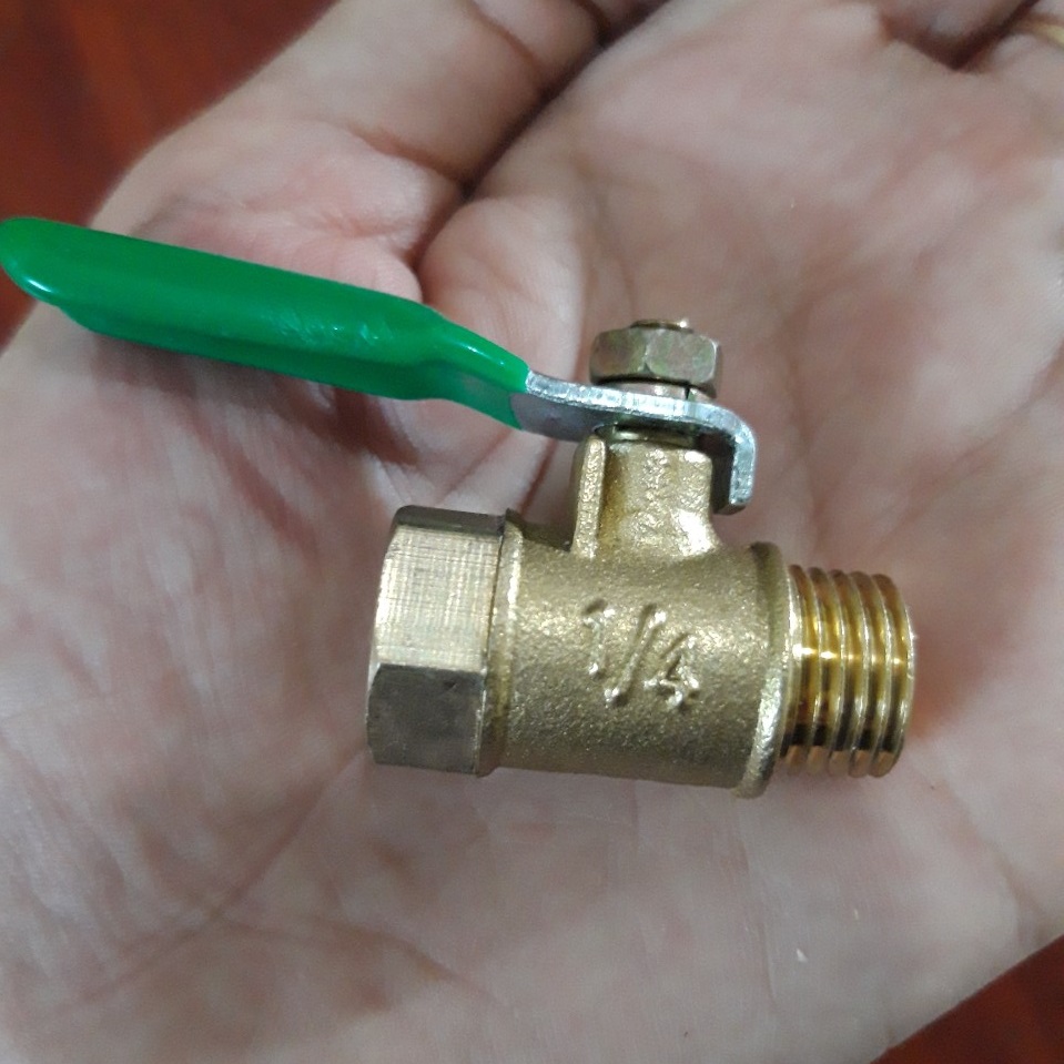 Van khóa đồng 13mm (1/4)