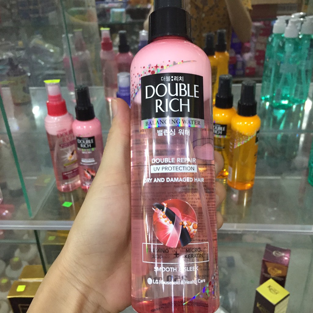 [HCM]Xịt dưỡng tóc Double Rich chăm sóc tóc hư tổn 250ml