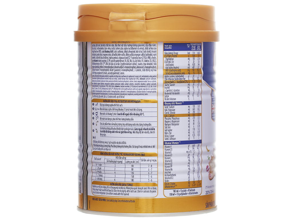 Sữa bột Optimum Gold Opti-mix số 1 400g mẫu mới