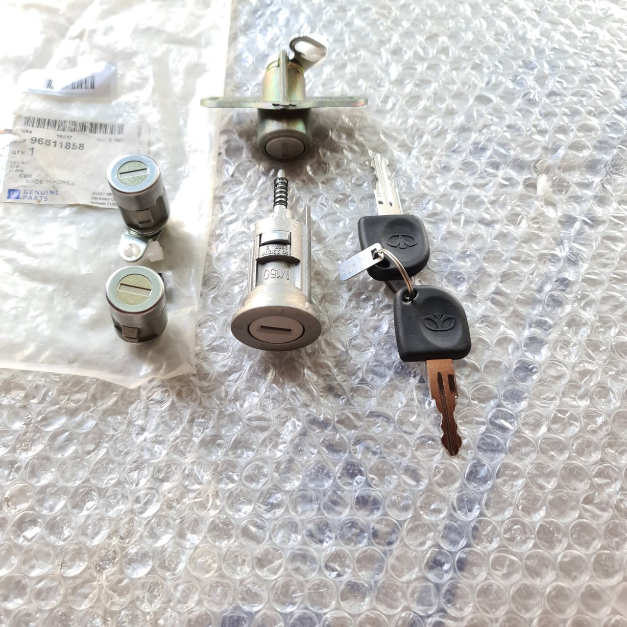 Bộ ổ khóa đề, khóa cửa Matiz Xịn