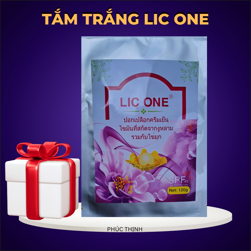 Tắm Trắng Cao Cấp LIC ONE - Thái Lan Gói 120G