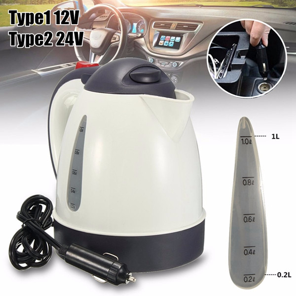 Ấm đun nước dien siêu tốc 24V 1L Trên Ô Tô