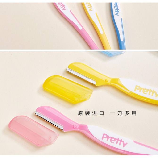 Set 3 dao cạo lông mày Pretty KAI Nhật Bản