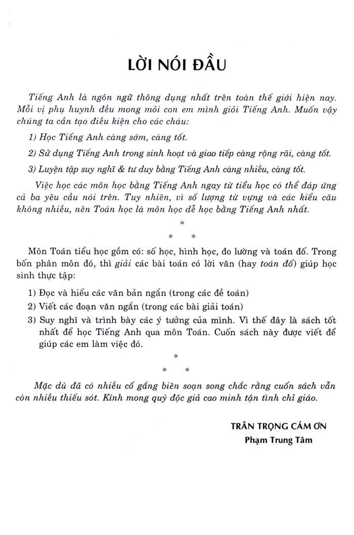 Toán Đố Lớp 5 - Word Problems Primary Maths 5