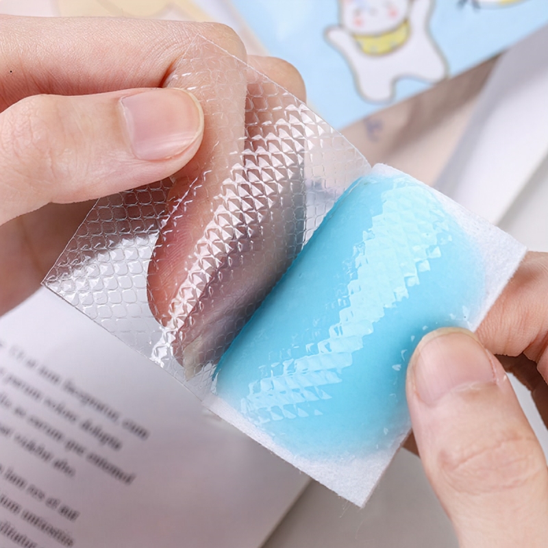 Set 2 Miếng Dán Lạnh Làm Mát Cơ Thể Chống Nóng Hạ Sốt Hương Thơm Trái Cây Mùa Hè-HAUSE