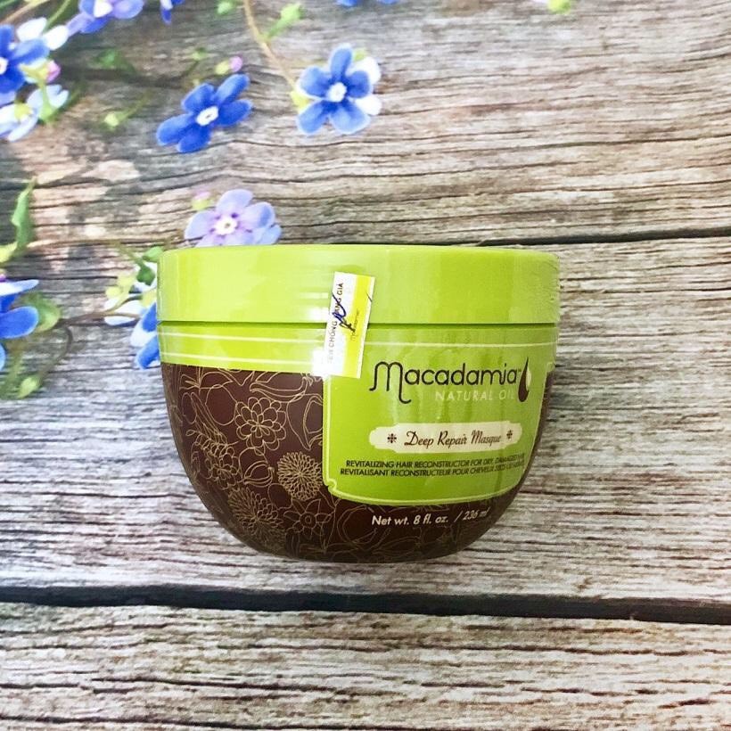 [HCM]Kem hấp tóc Macadamia Deep Repair Masque 470ml