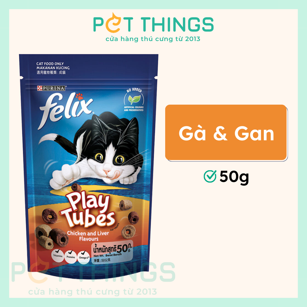 Felix Cat Treat 50g From Thailand