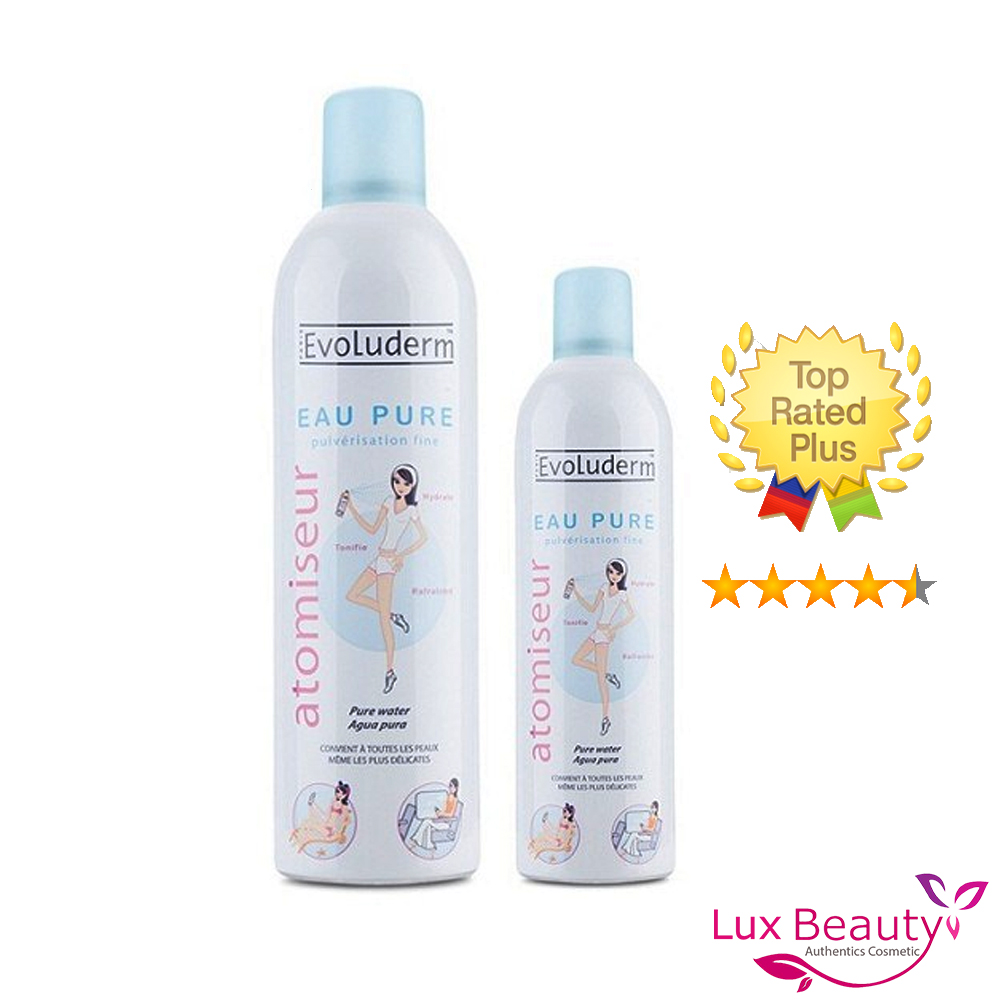 Xịt khoáng dưỡng ẩm Evoluderm size 400ml